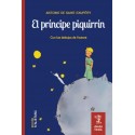 El principito alistanu. El príncipe piquirrín (azul). Desde tuma