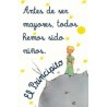 El principito. Cuaderno frase "todos hemos sido niño"