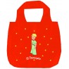 El principito. Bolsa plegable naranja