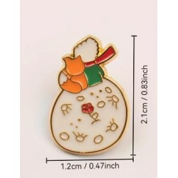 El principito con zorro broche